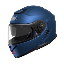 Shoei Neotec 3 Flip Up Bluetooth ready Motorcycle Helmet- Plain Matt Blue QP