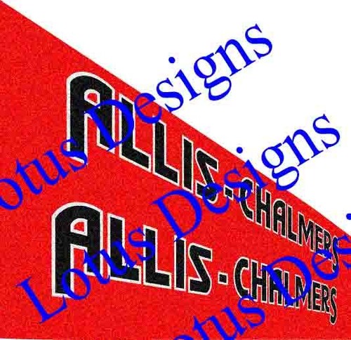 Allis chalmers tractor - allis,