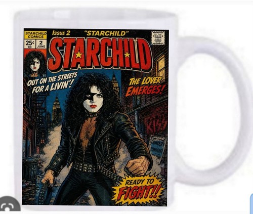 Kiss starchild mug new - ,