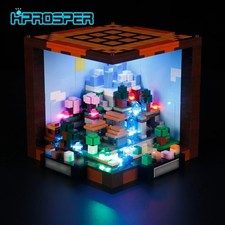 LED Light Kit for LEGO Minecraft 21265 The Crafting Table Lighting Set