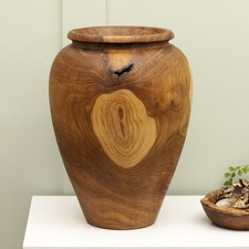 Extra Large Teak Root Urn Vase