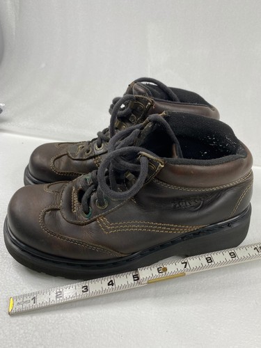 Martens brown leather - dr.,