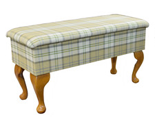 Dressing Table Stool Green