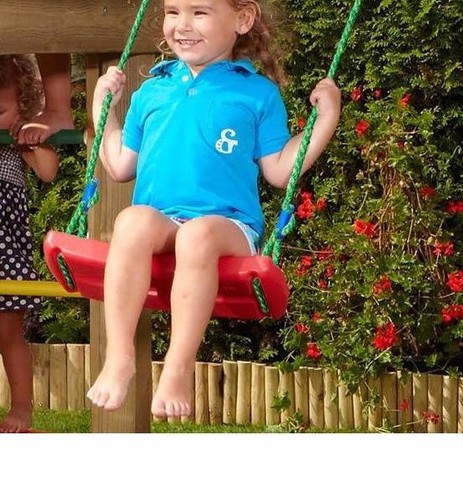 Red swing seat kit - jungle, gym