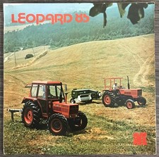SAME LEOPARD 85 TRACTOR Agricultural Sales Brochure NOV 1977 #Mod. 308107430