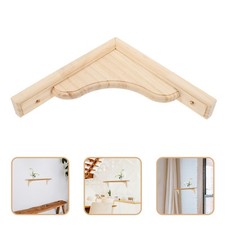  Shelf Brackets Decorative Wood Corner Brace Wall Mounted Angle for