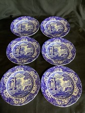 Spode Blue Italian Set of Six