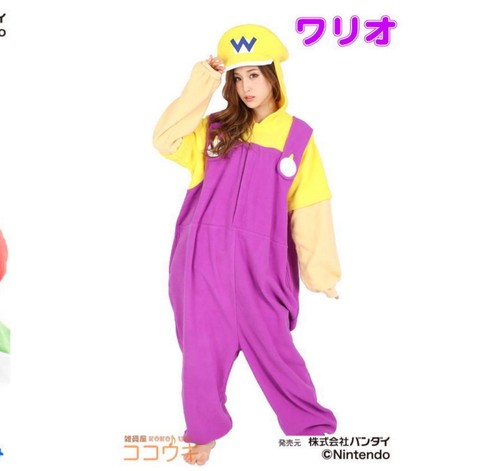 Wario kigurumi hoodie - kigurumi, cosplay
