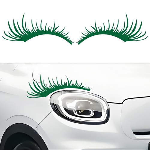 Pcs car headlight eyelashes - car,