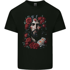 Jesus Christ With Roses Mens