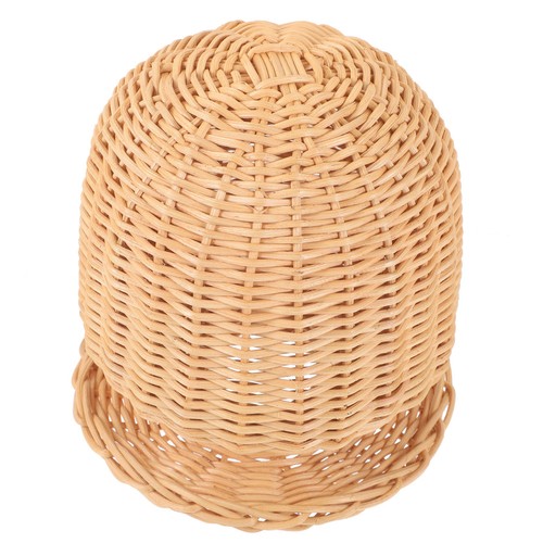 Rattan hat display - rattan, stand