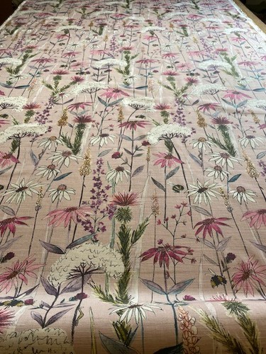 Voyage hermoine blush - blush, curtain