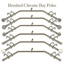 Bay Window Curtain Pole 3