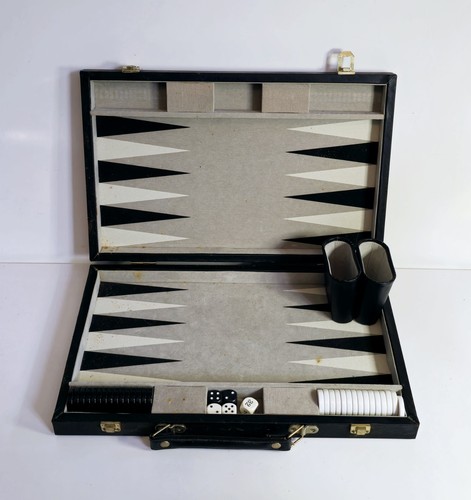 Vintage large backgammon set - vintage,