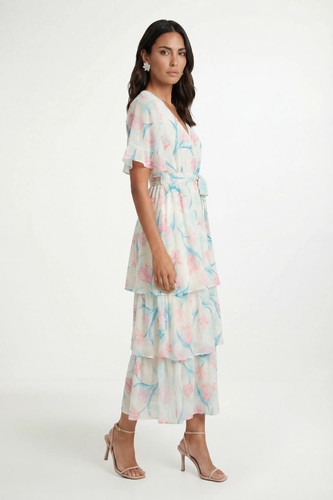 Wallis ivory maxi dress womens - wallis,