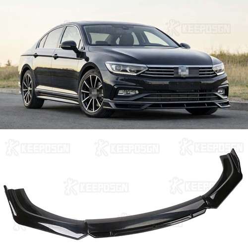 Gloss front bumper chin lip - front,