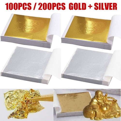 200 sheets leaf foil - leaf, gilding