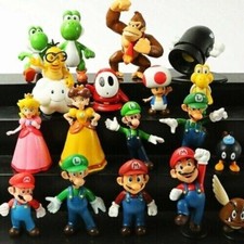 18Pcs Super Mario mini Figure
