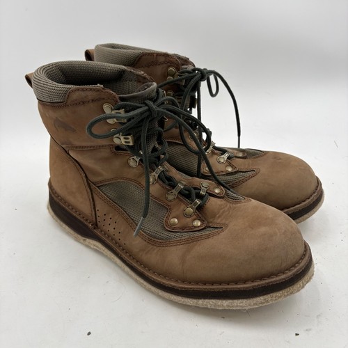 Simms mens brown leather felt - simms,