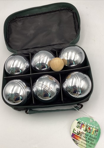 Steel boules with wooden - 6,