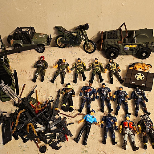 Chap mei action figure playset - action,