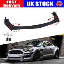 Glossy Black Car Front Bumper