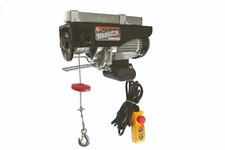 Warrior Winches Electric Hoist 500kg 240v Gantry Lifting, for Workshop / Garage