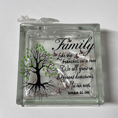 Decorative glass brick block - decorative,