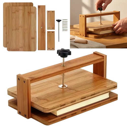 Bamboo book press bookbinding - bamboo,