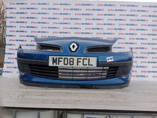 RENAULT CLIO 3DR MK3 PH1 X85 2008 BLUE TERNA  FRONT BUMPER MARKS