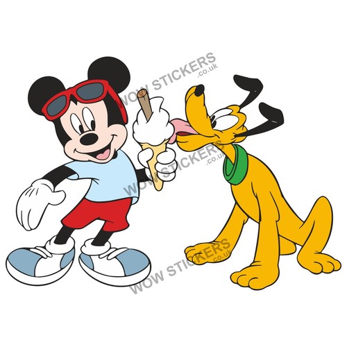 Character sticker mickey mouse - sticker,