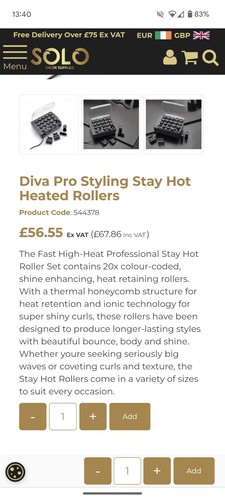 Heated rollers - heated,