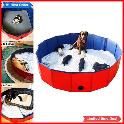 Dog whelping pen foldable - dog,