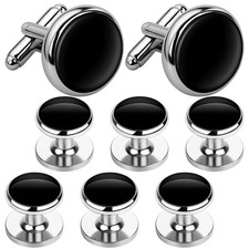 8Pcs Dress Shirt Studs, Tuxedo