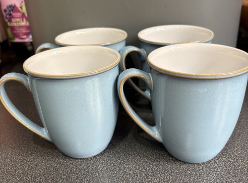 Denby colonial blue - mugs, set