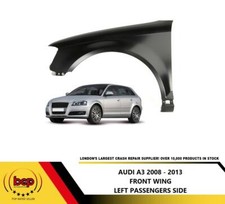 AUDI A3 2008 2009 2010 2011 2012 FRONT WING PASENGERS SIDE LEFT  HATCHBACK