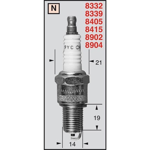 Champion candle n6yc - candle,