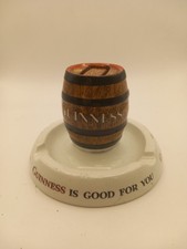  Guinness  Vintage Minton's Ashtray with Matchbox Holder