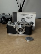 Leica iiif with Elmar 50mm f:3.5 lens beginners friendly set CLA’ed