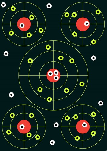 Splatter target shoot rifle - target,