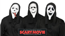 Scream Mask Scary Movie Adults Halloween Fancy Dress Fun World