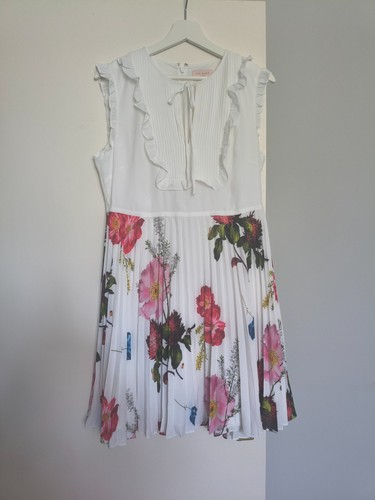 White ted baker - dress, size