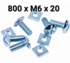 M6 x 20mm Roofing Nuts &