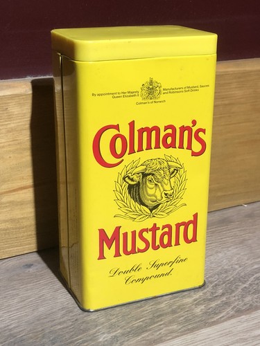 Large norwich colmans - norwich, mustard