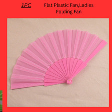 Flat Plastic Fan,Ladies