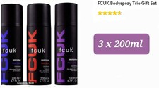FCUK Body Spray 3Pcs Mens Gift