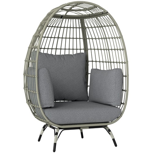 Outsunny rattan egg chair - rattan,