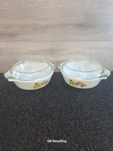Vintage 1970s pyrex bowls with - 1970s,