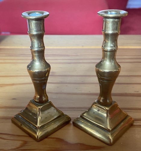 Pair vintage brass - pair,