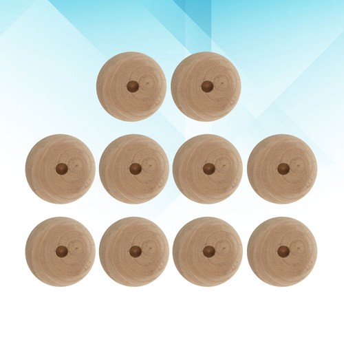 Pcs wooden car toy wheels - 10,